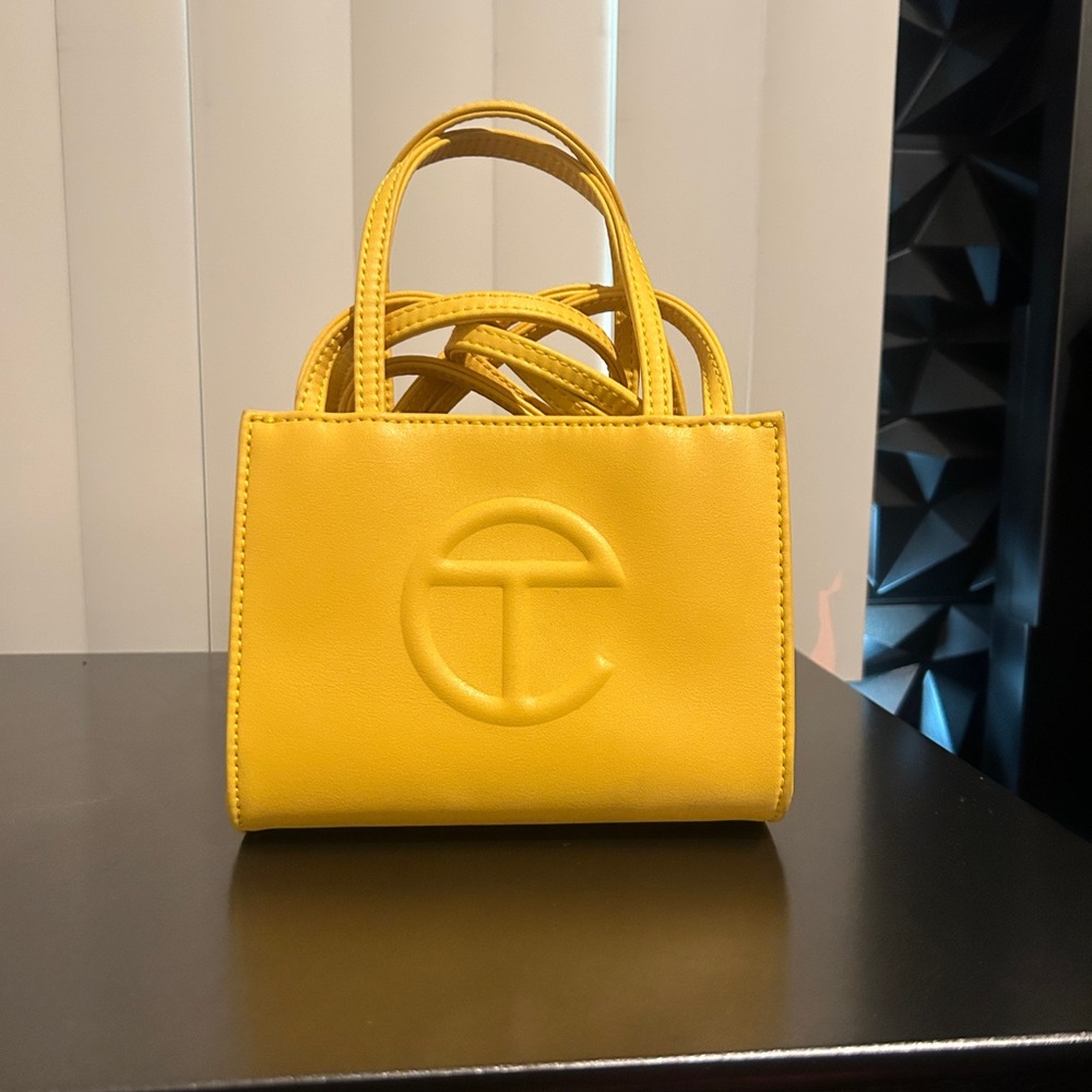 Yellow telfar